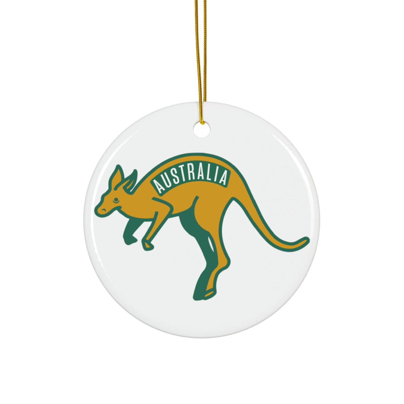 Australia Ceramic Christmas Ornament