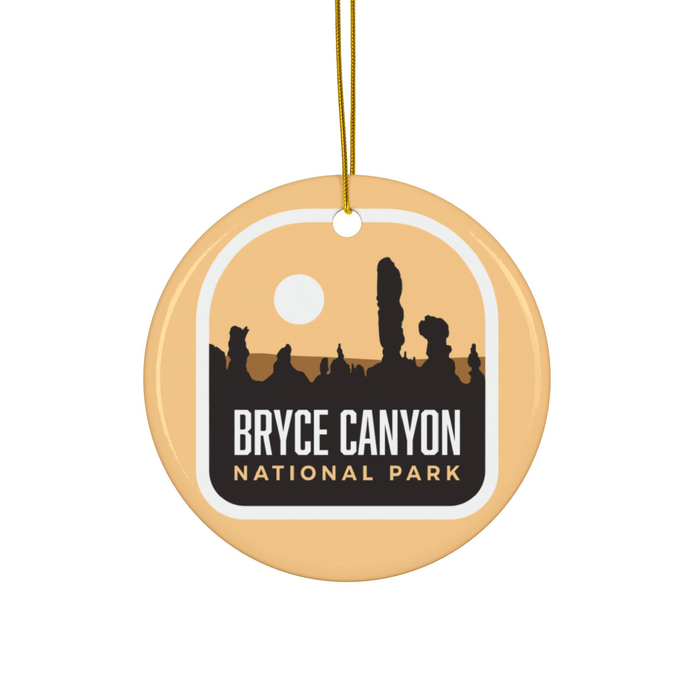 Bryce Canyon National Park Ceramic Christmas Ornament