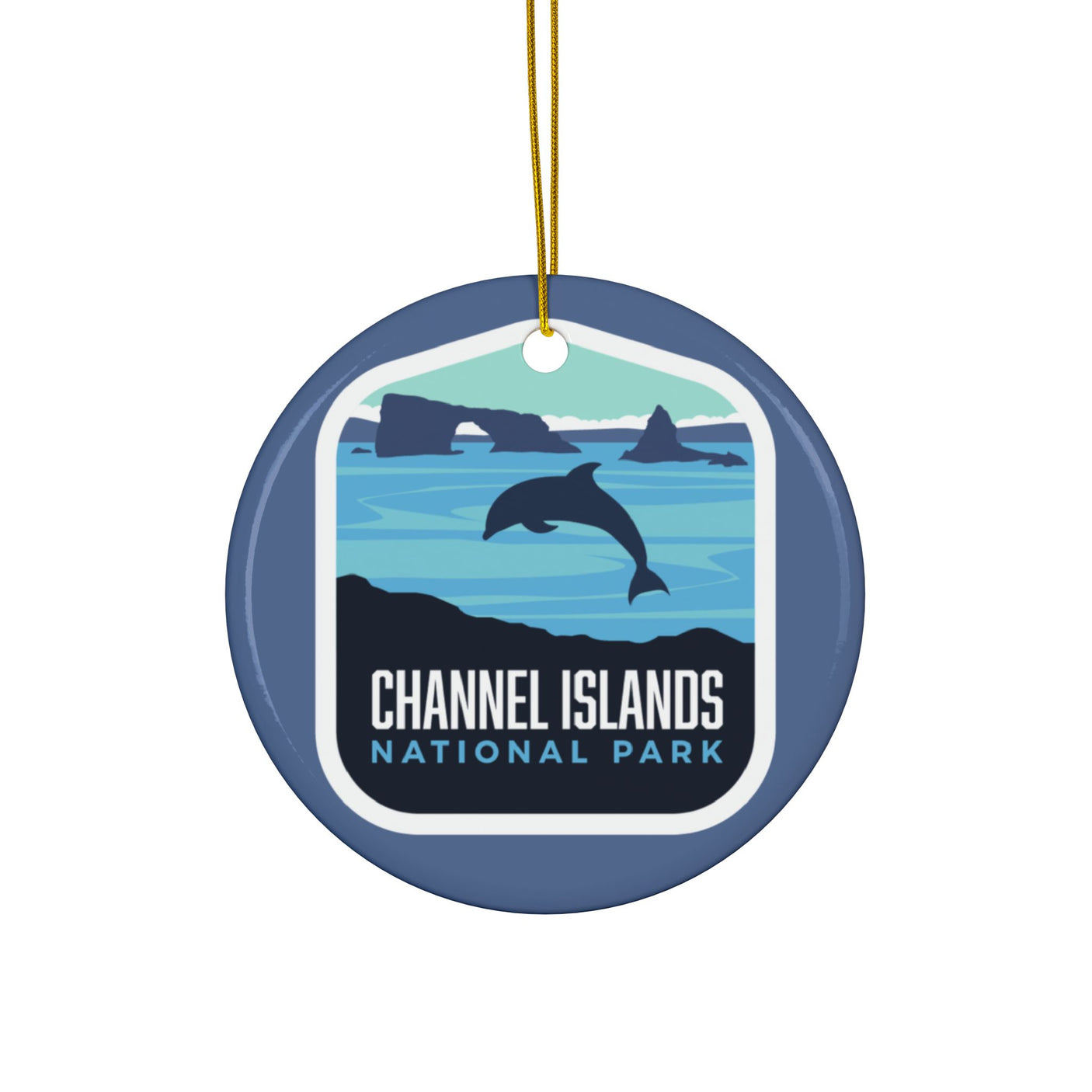 Channel Islands National Park Ceramic Christmas Ornament