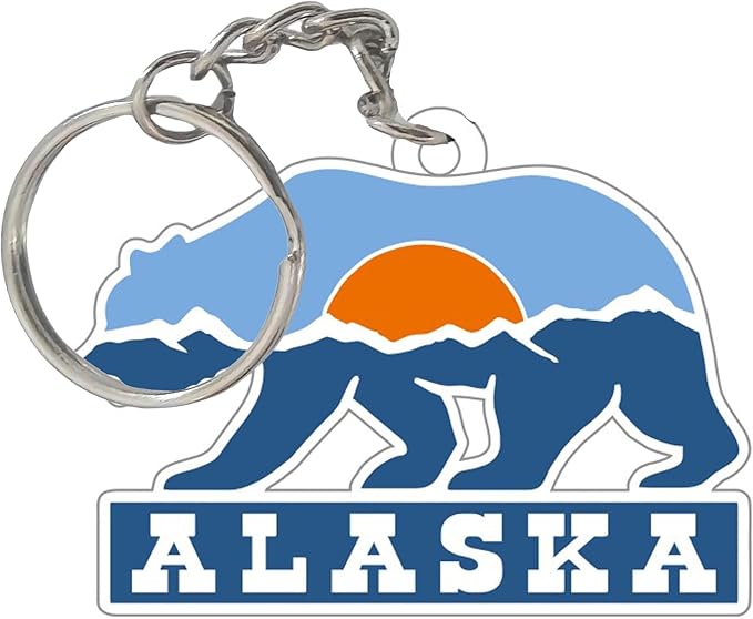 Alaska Keychain