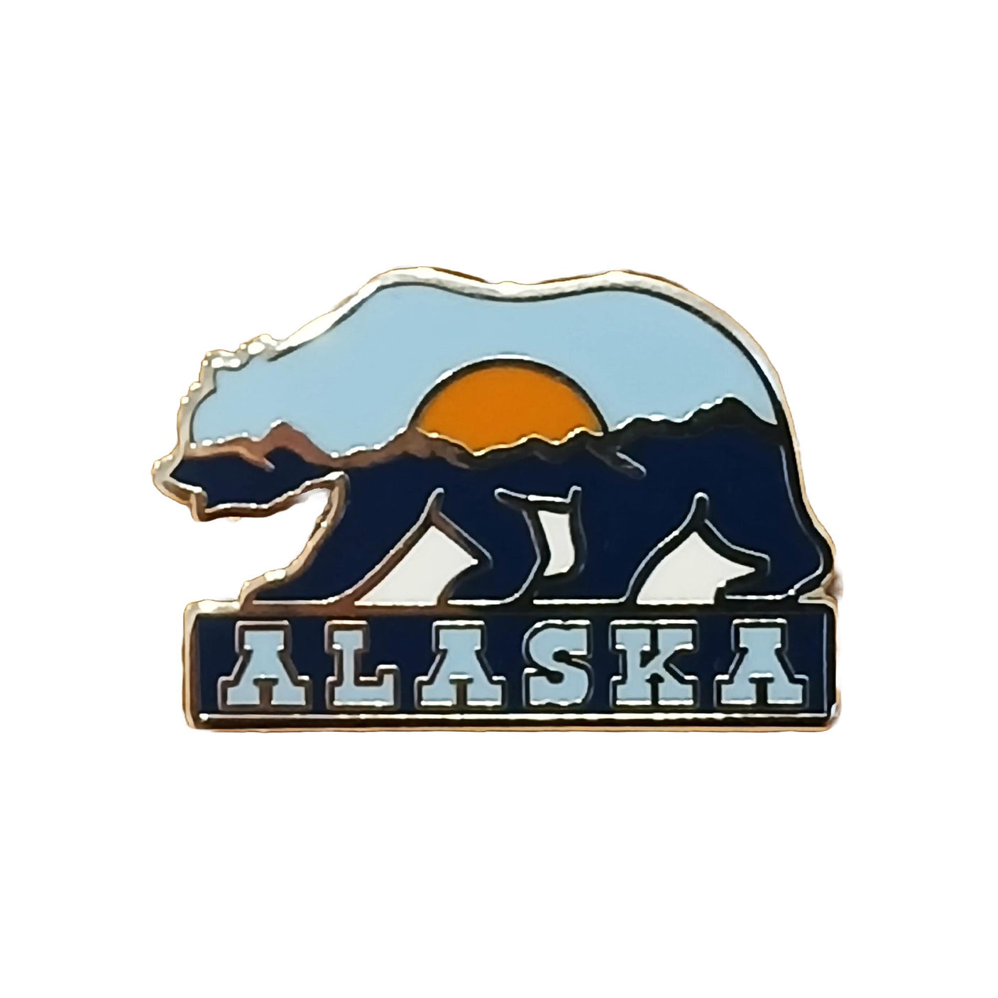 Alaska Enamel Pin
