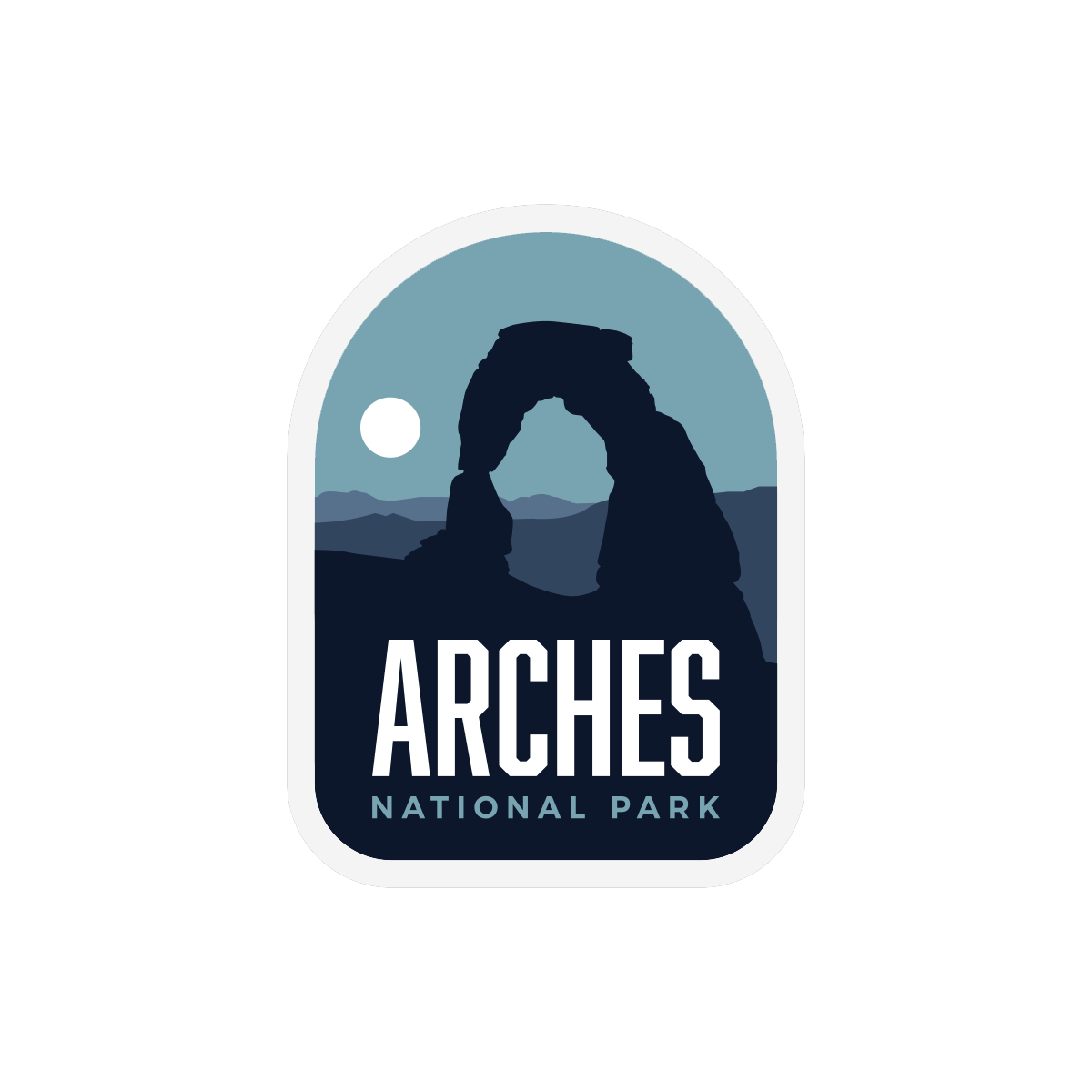 Arches National Park Sticker