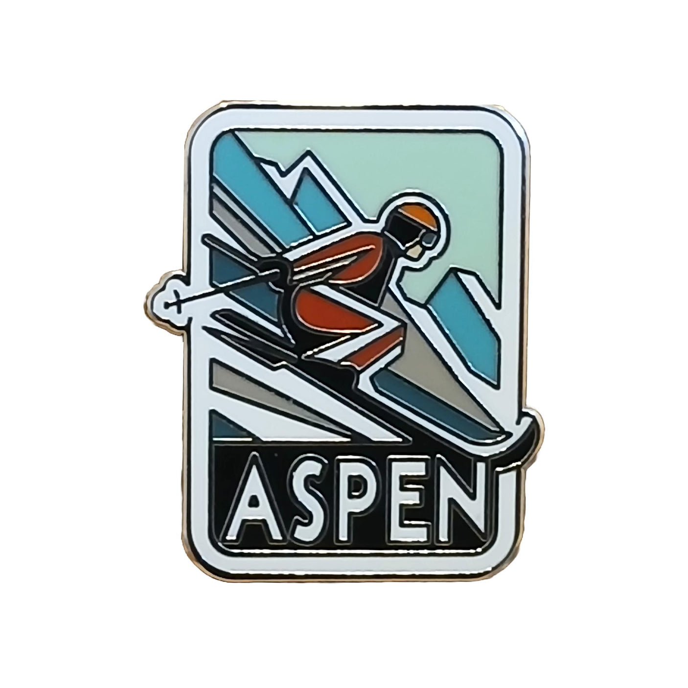 Aspen Colorado Enamel Pin