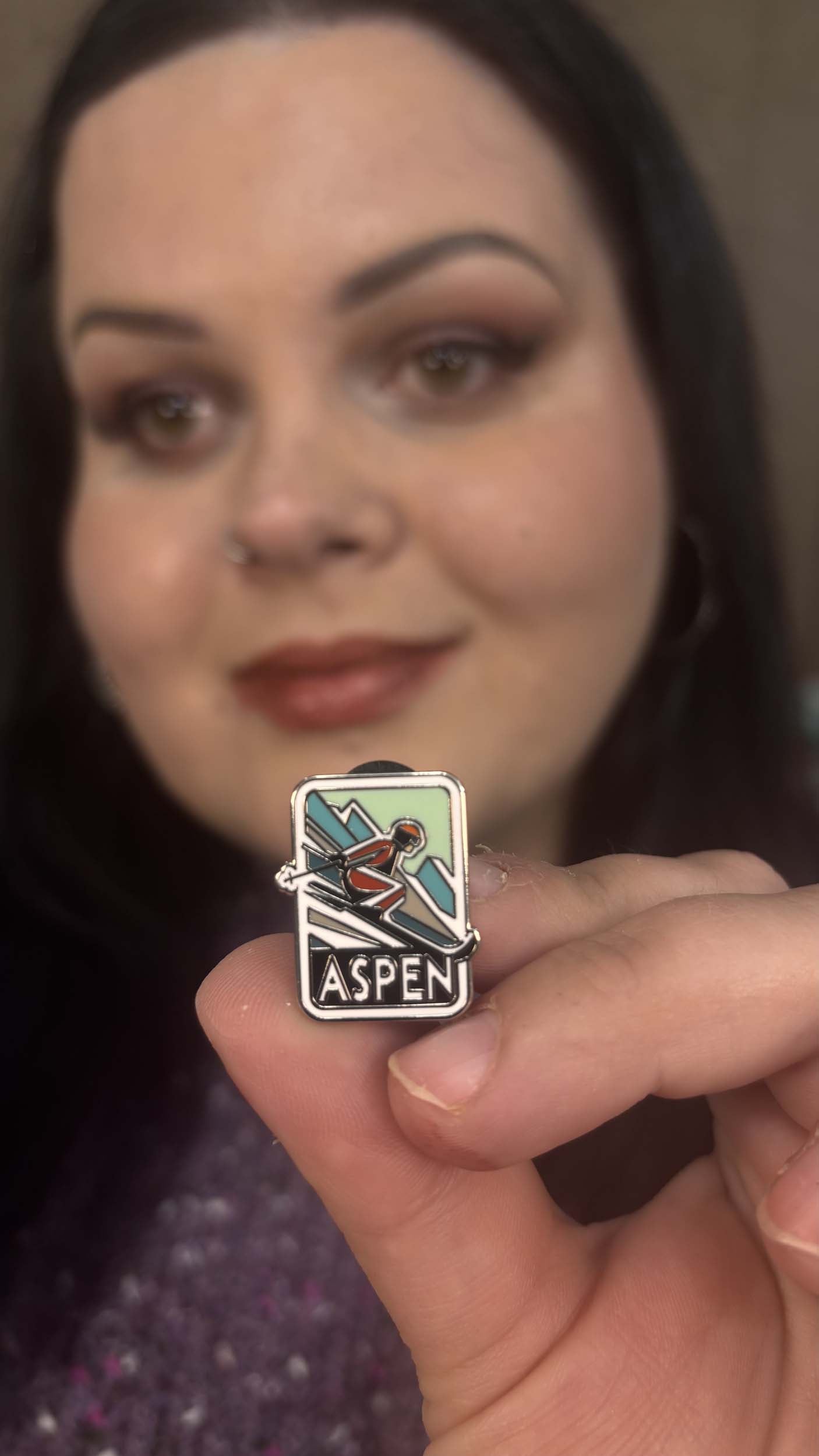 Aspen Colorado Enamel Pin