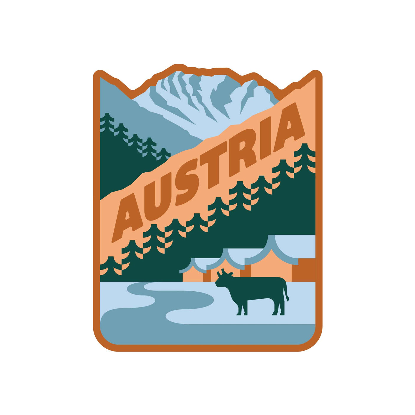 Austria Sticker