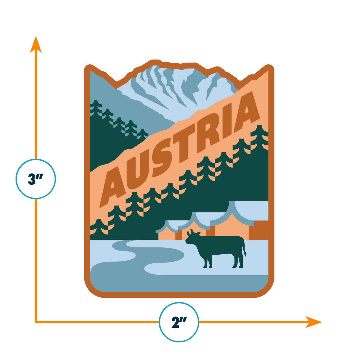 Austria Sticker