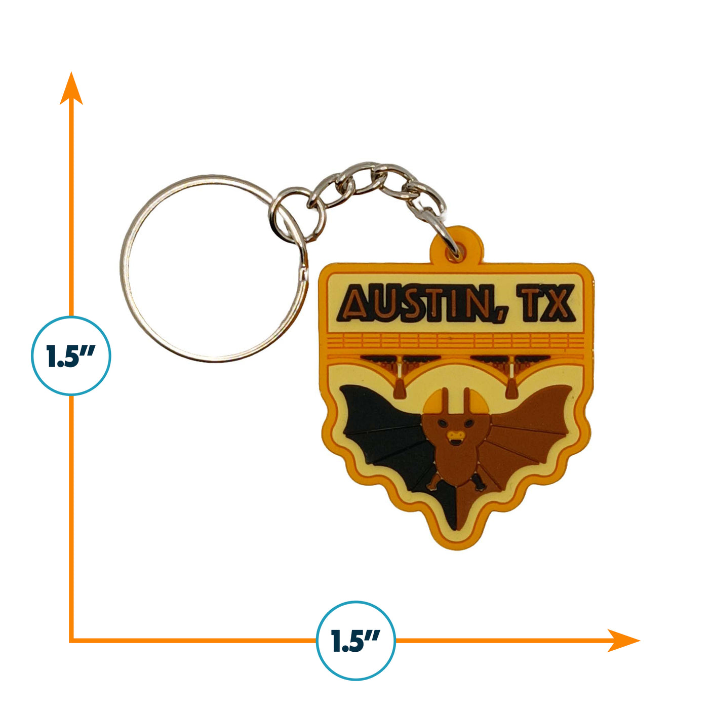 Austin Keychain