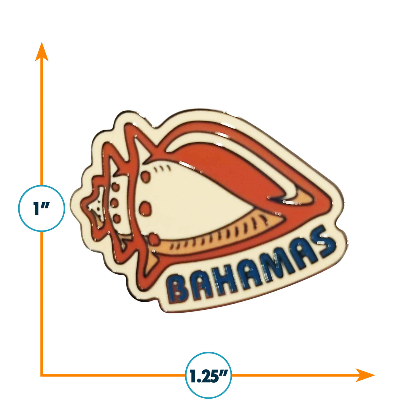 Bahamas Enamel Pin
