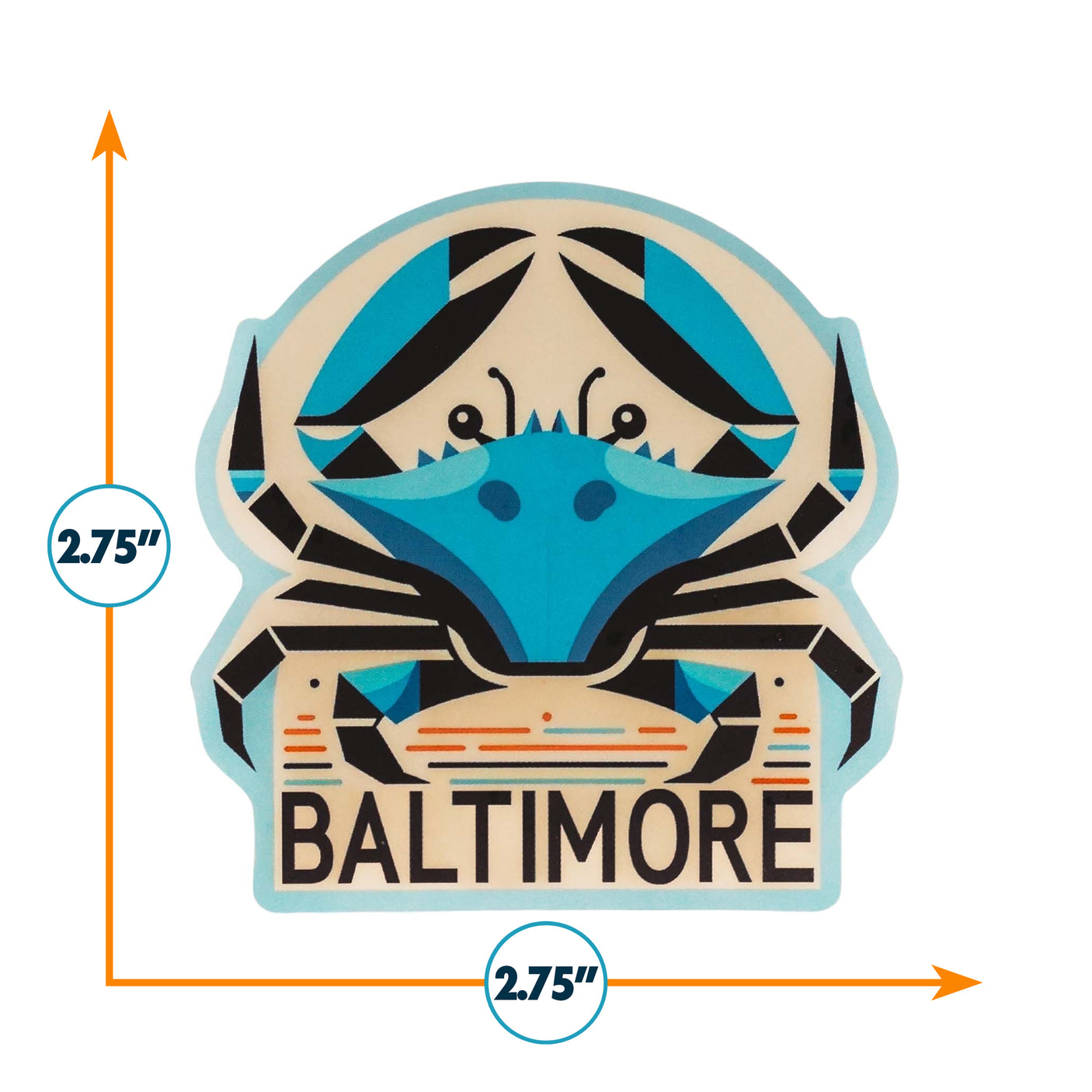 Baltimore Maryland Sticker