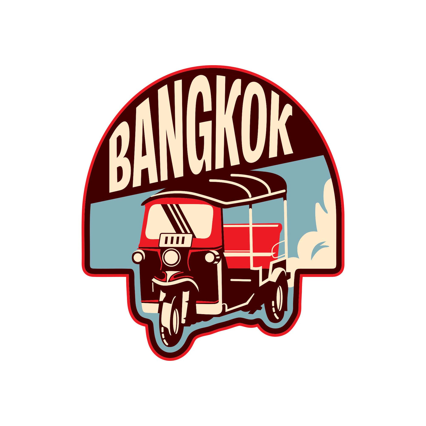 Bangkok Thailand Iron On Patch