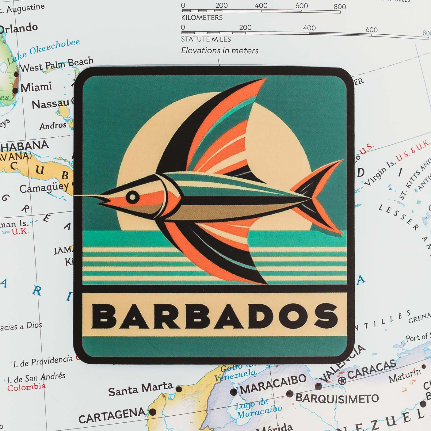 Barbados Sticker