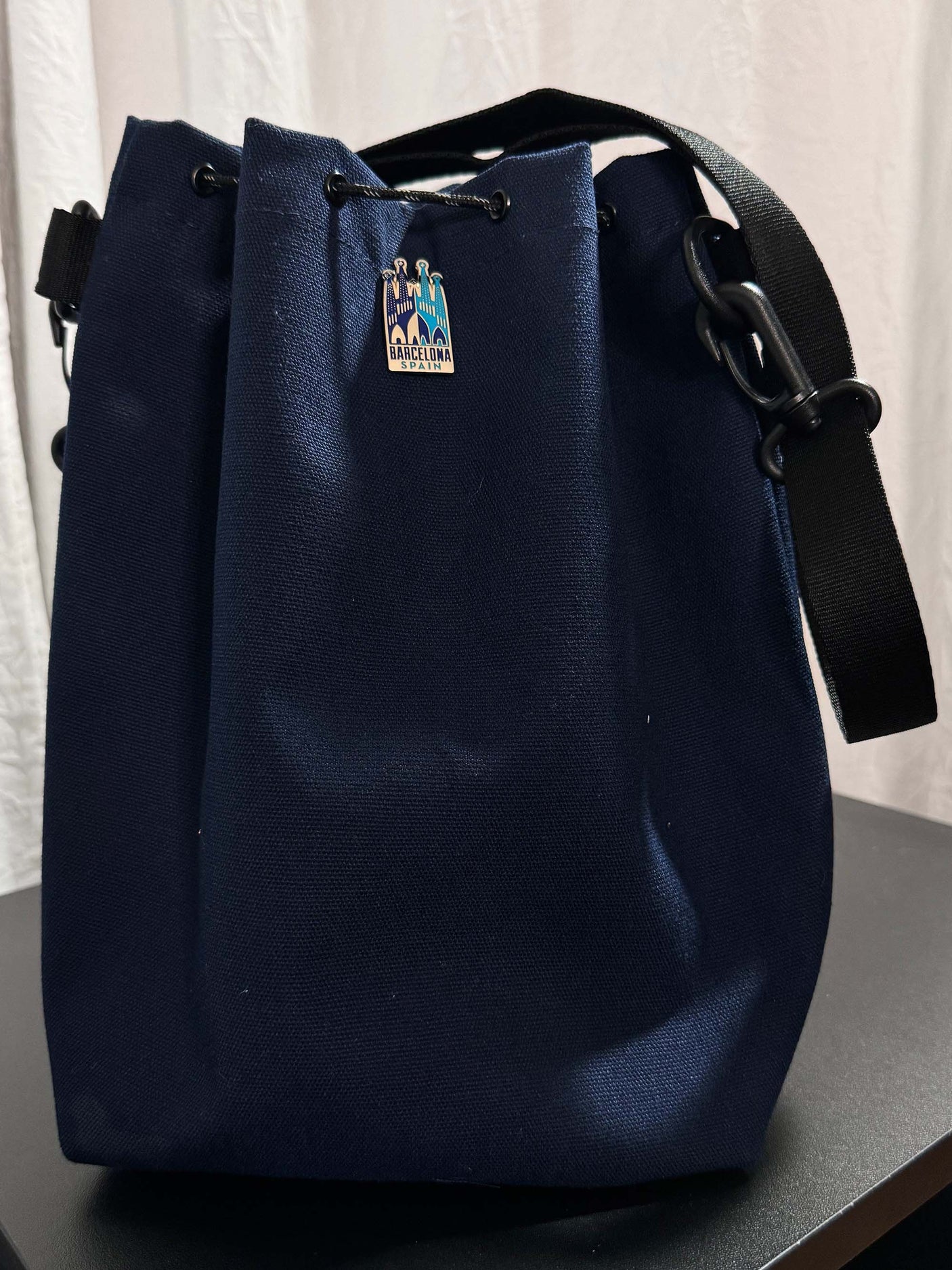 Barcelona Spain Enamel Pin