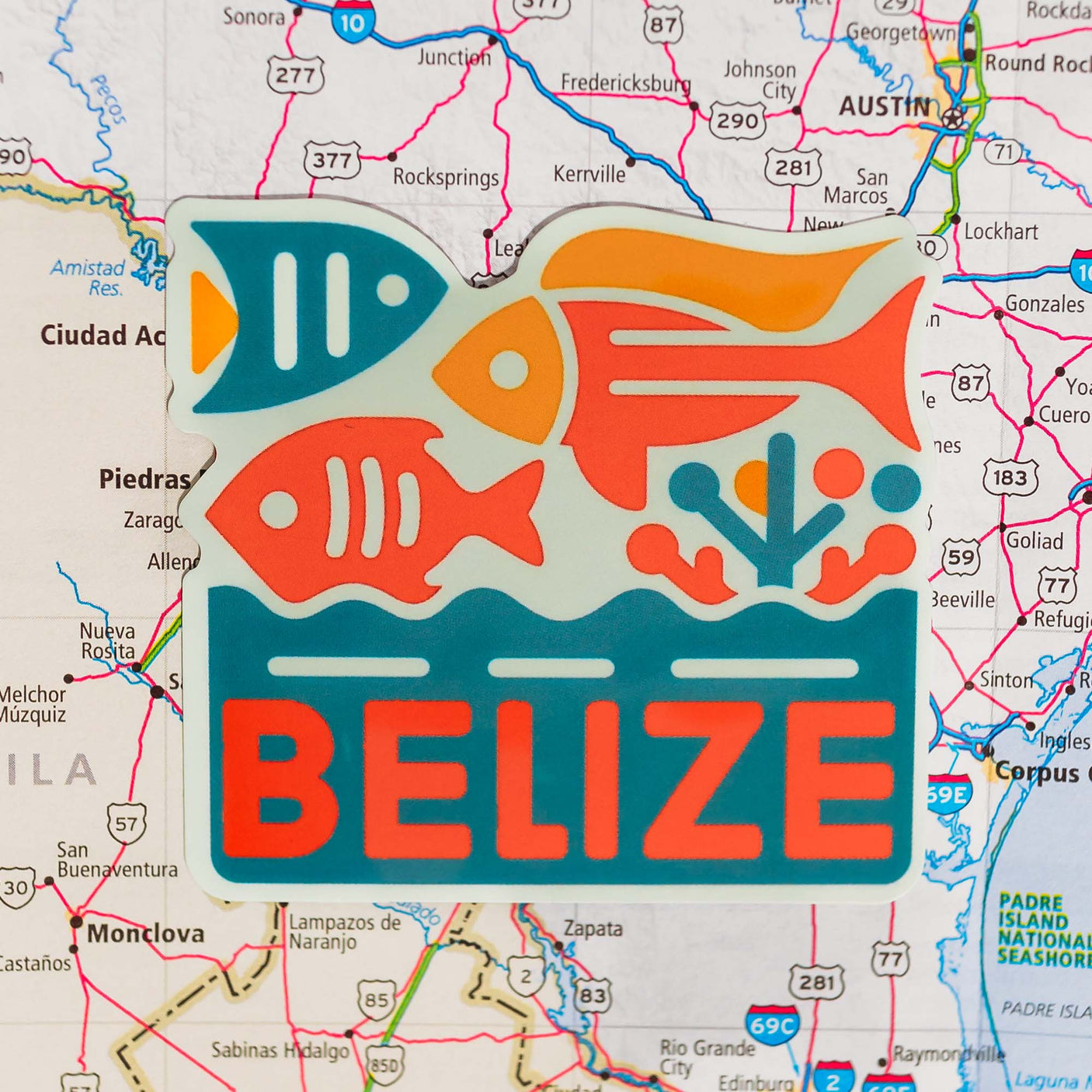 Belize Sticker