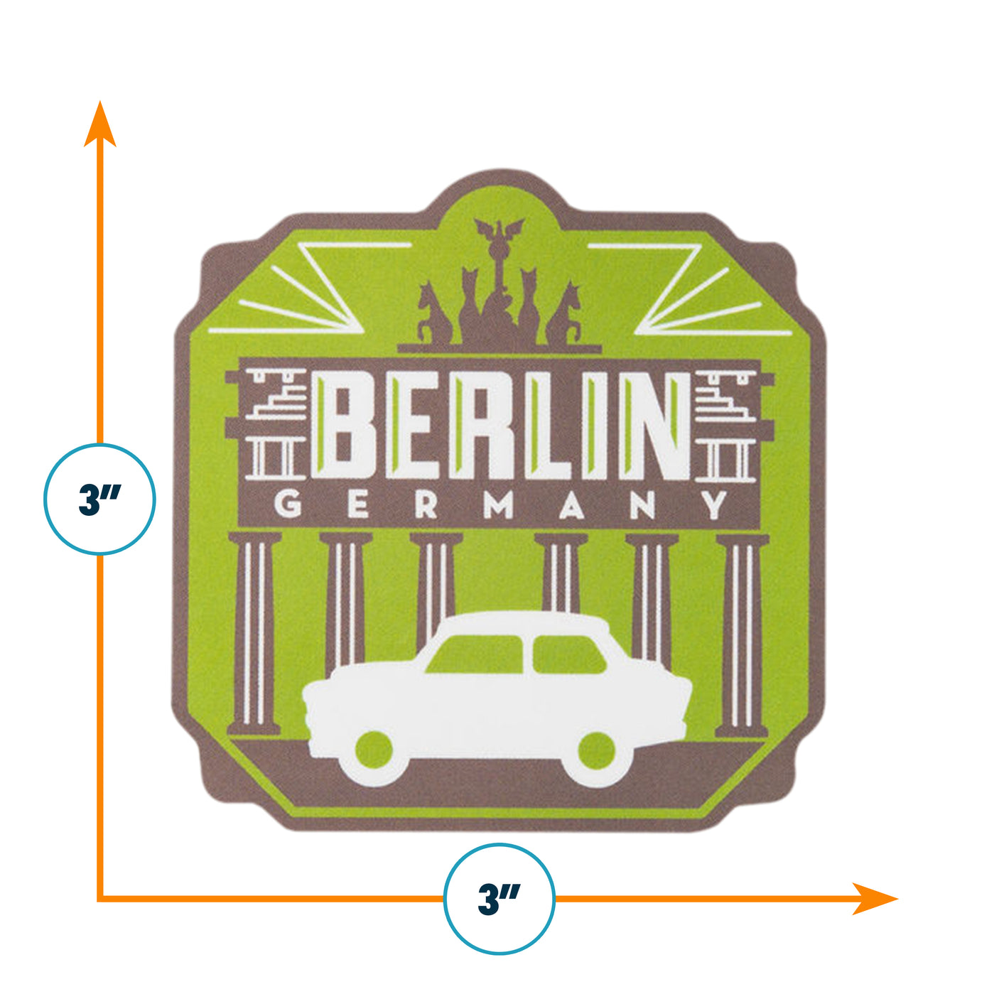 Berlin Germany Sticker