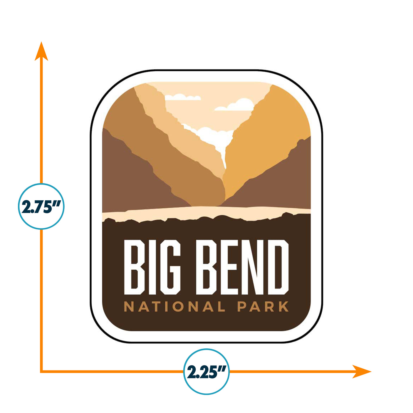 Big Bend National Park Sticker