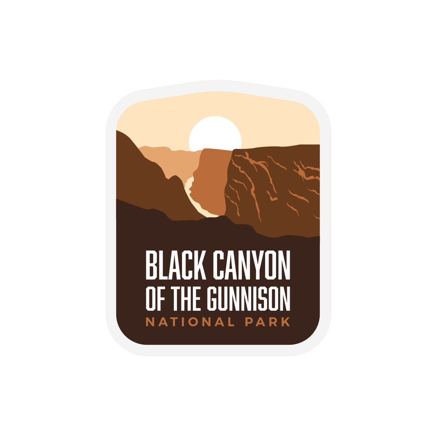 Black Canyon of the Gunnison National Park Sticker