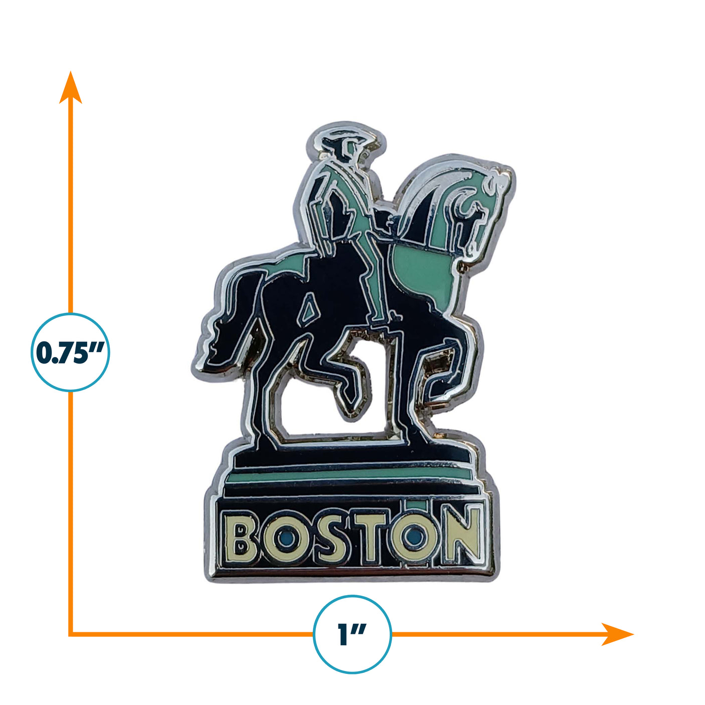 Boston Enamel Pin