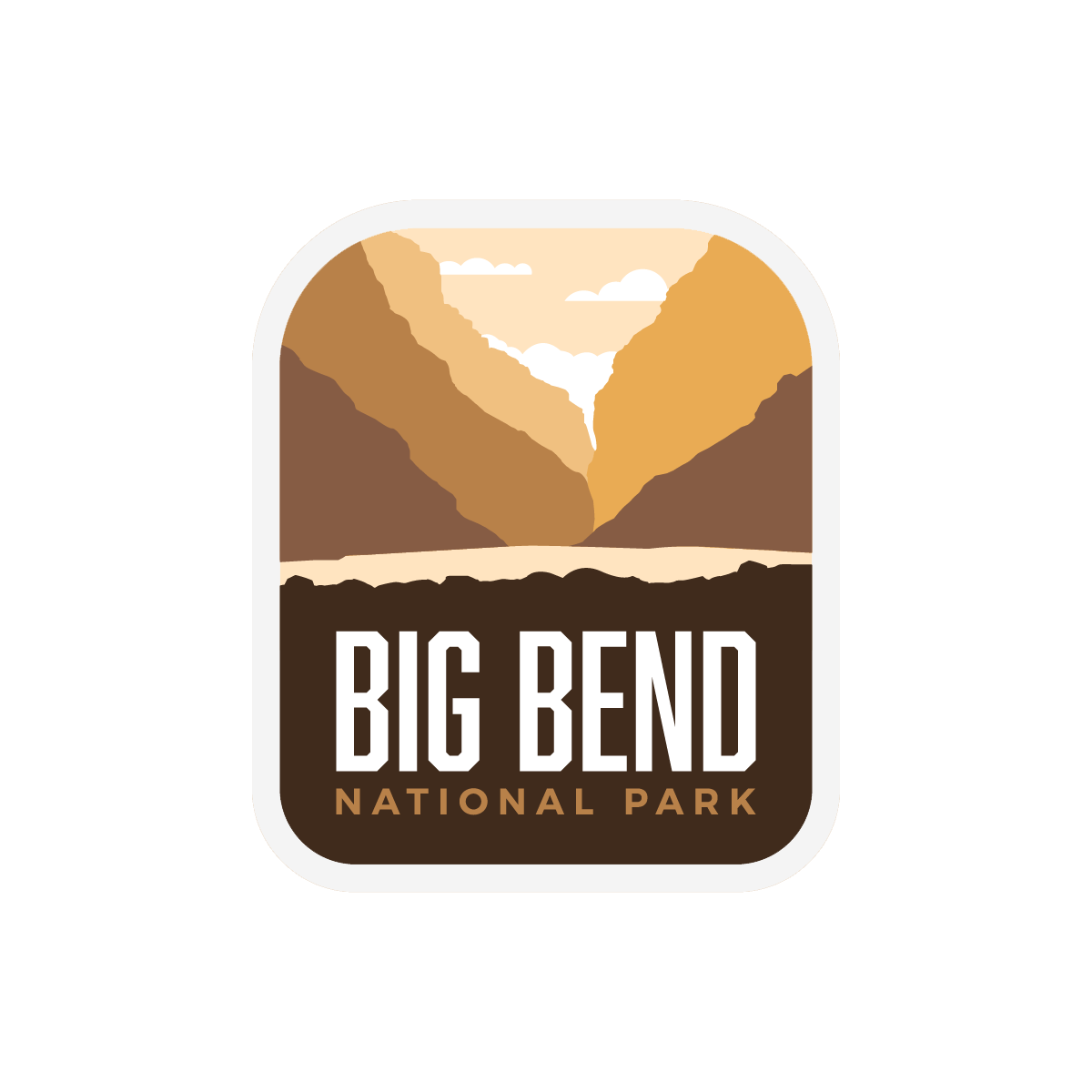 Big Bend National Park Sticker