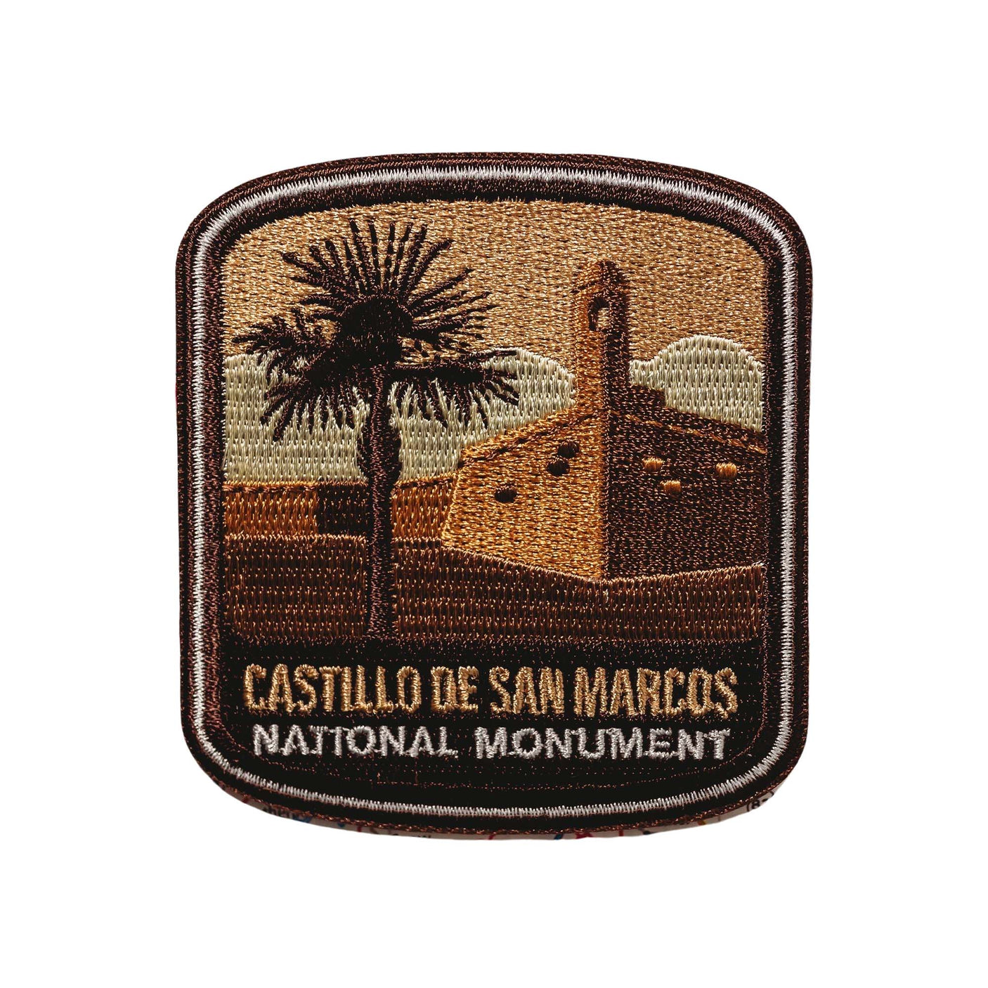 Castillo De San Marcos National Monument Iron On Patch