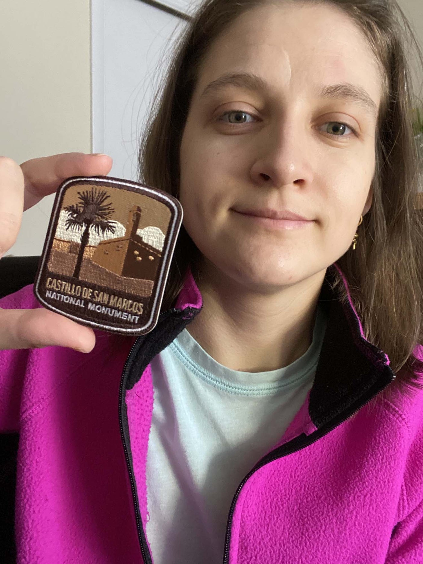 Castillo De San Marcos National Monument Iron On Patch