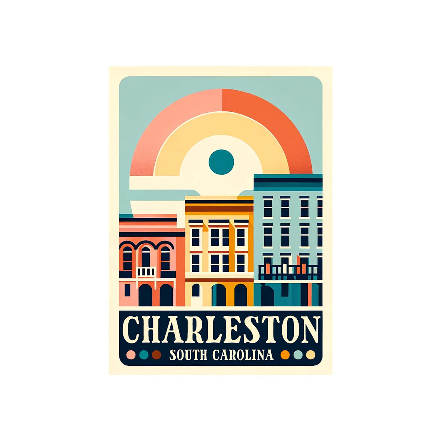 Charleston, SC Sticker