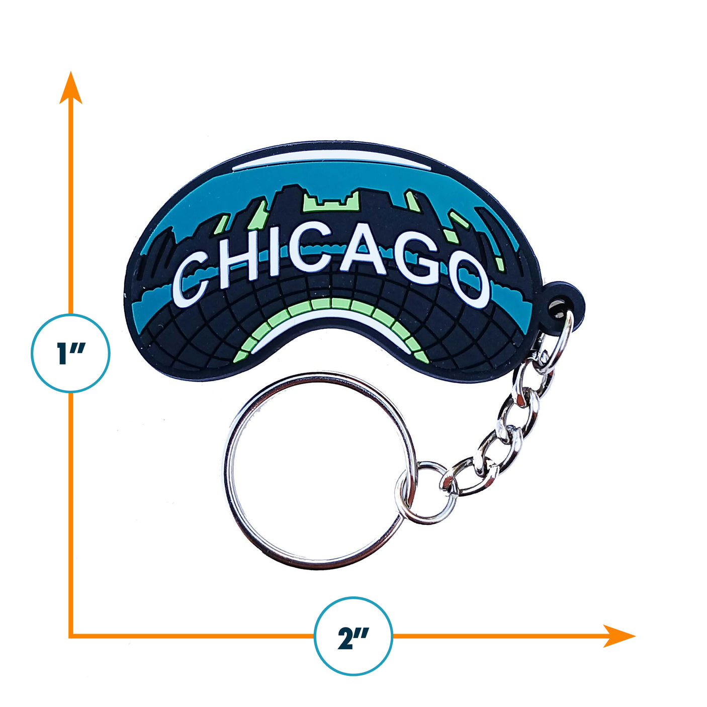 Chicago Keychain