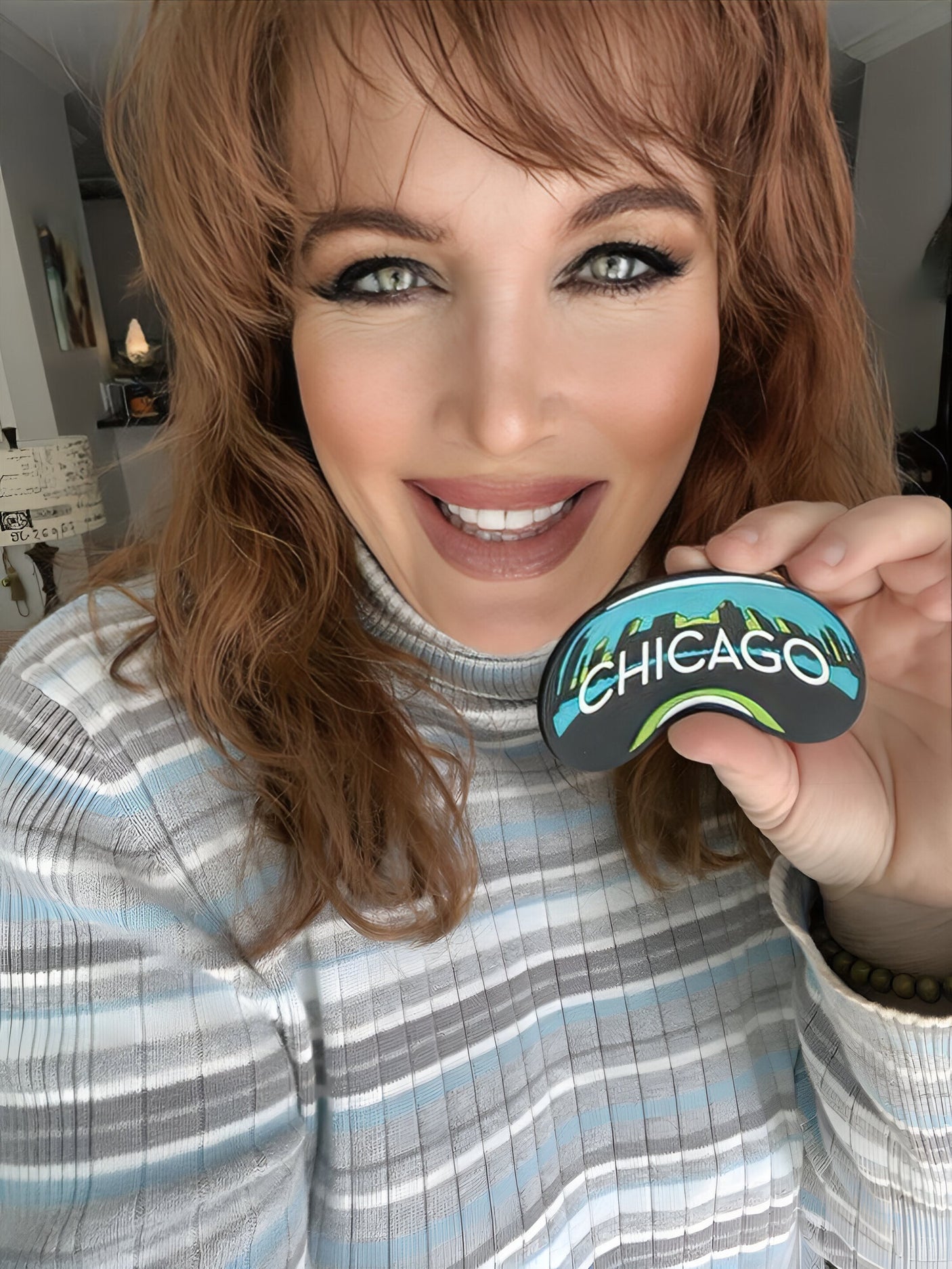 Chicago PVC Fridge Magnet