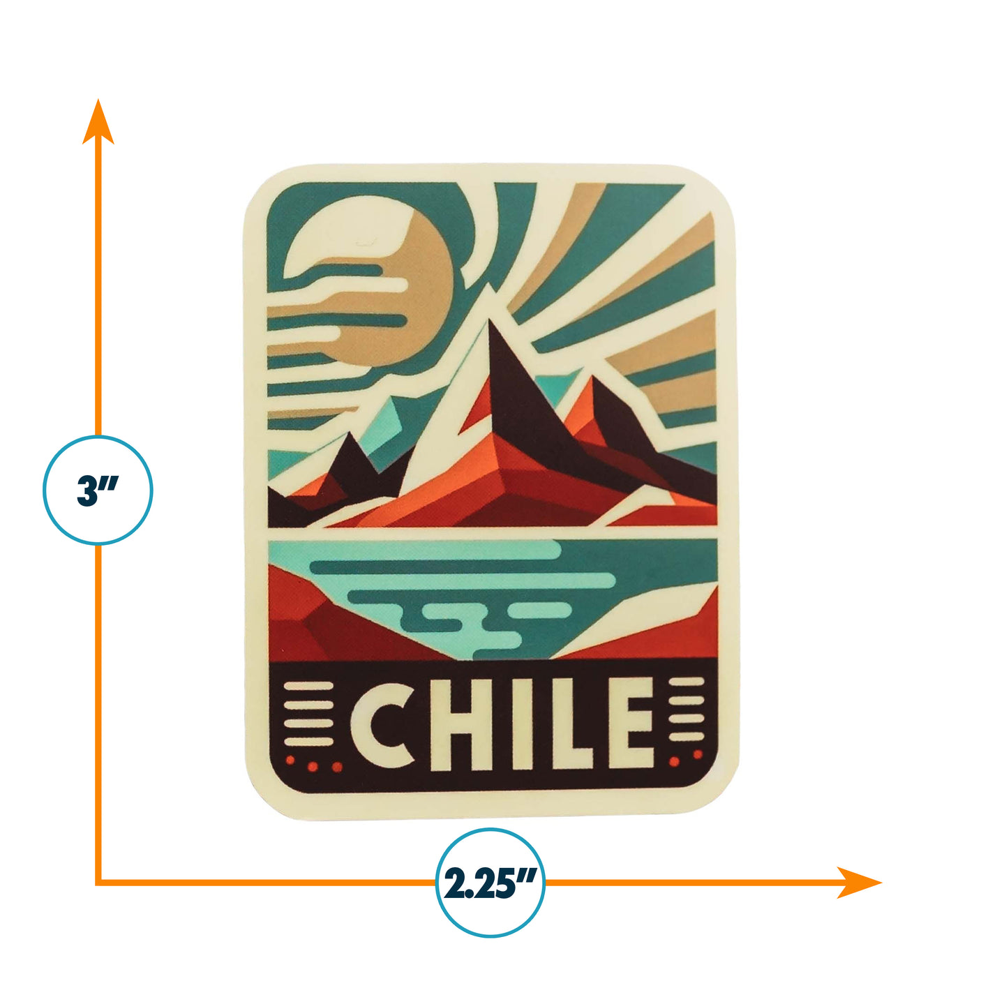 Chile Sticker
