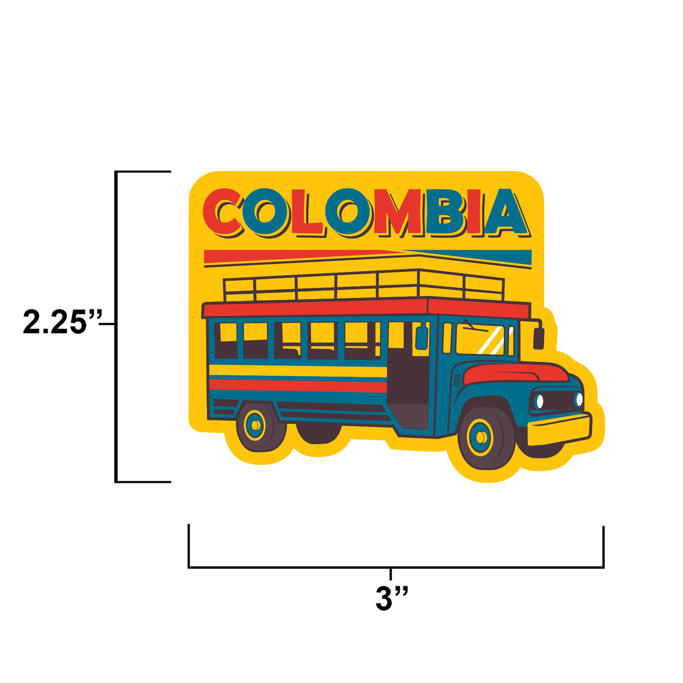 Colombia Sticker