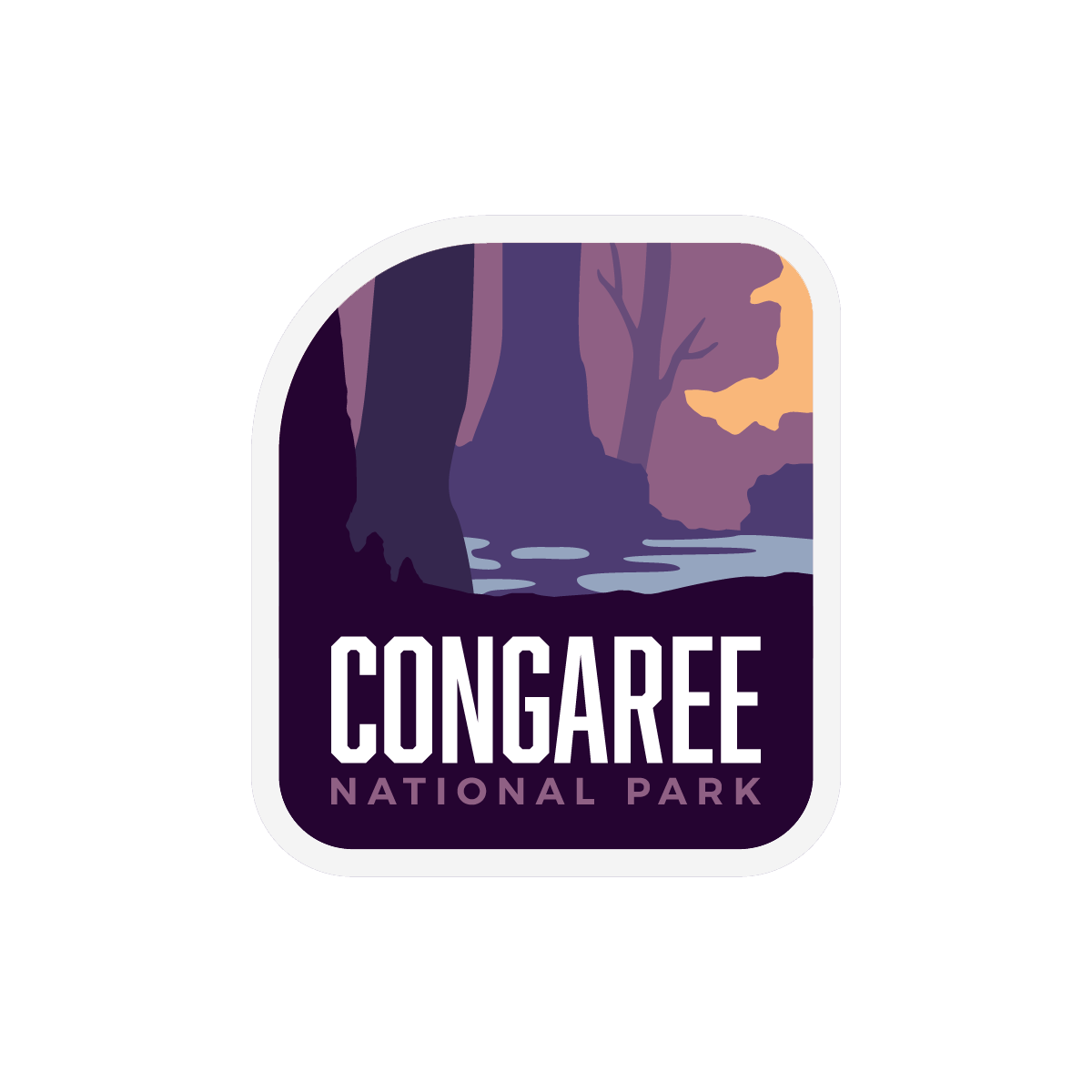 Congaree National Park Sticker