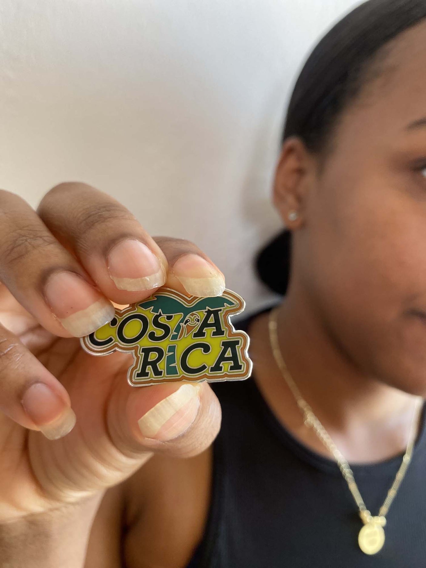 Costa Rica Enamel Pin