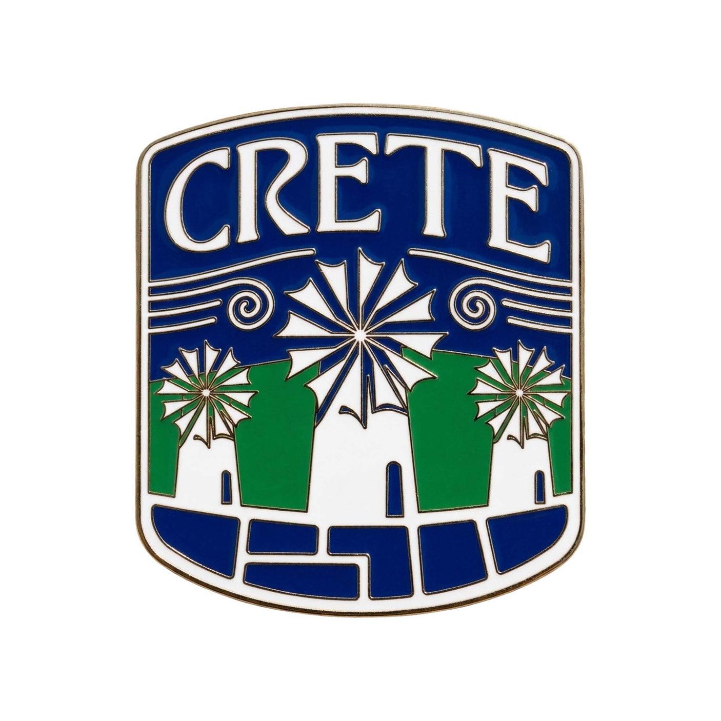 Crete Enamel Pin