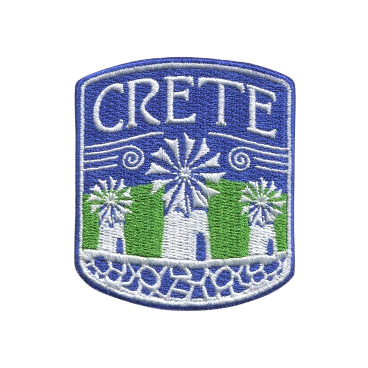 Crete Iron On Patch