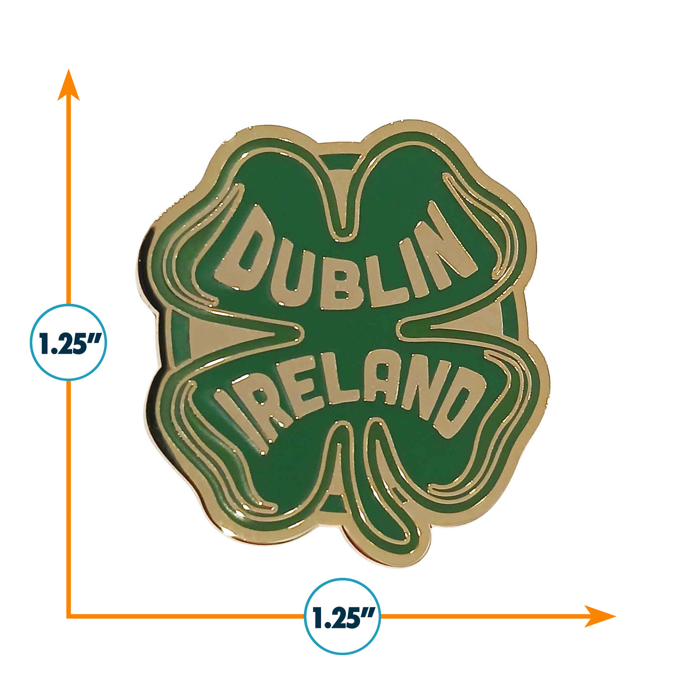 Dublin Ireland Enamel Pin
