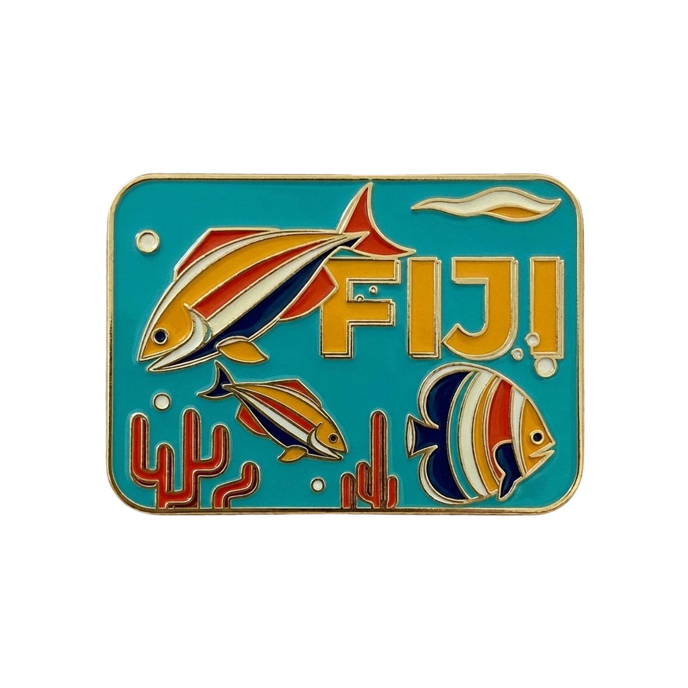 Fiji Enamel Pin