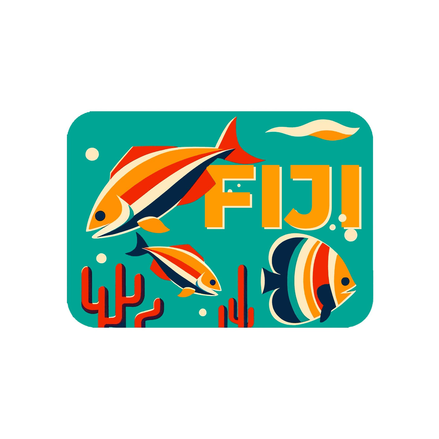 Fiji Sticker