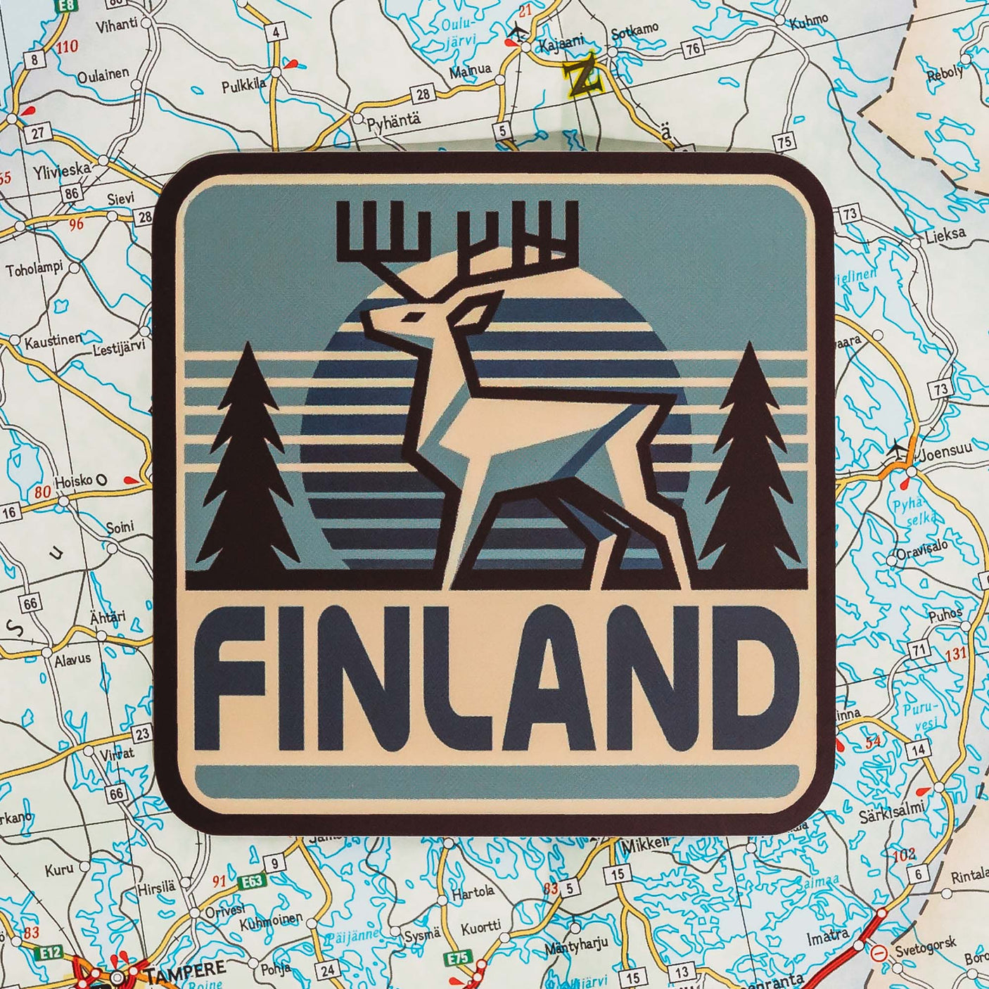 Finland Enamel Pin