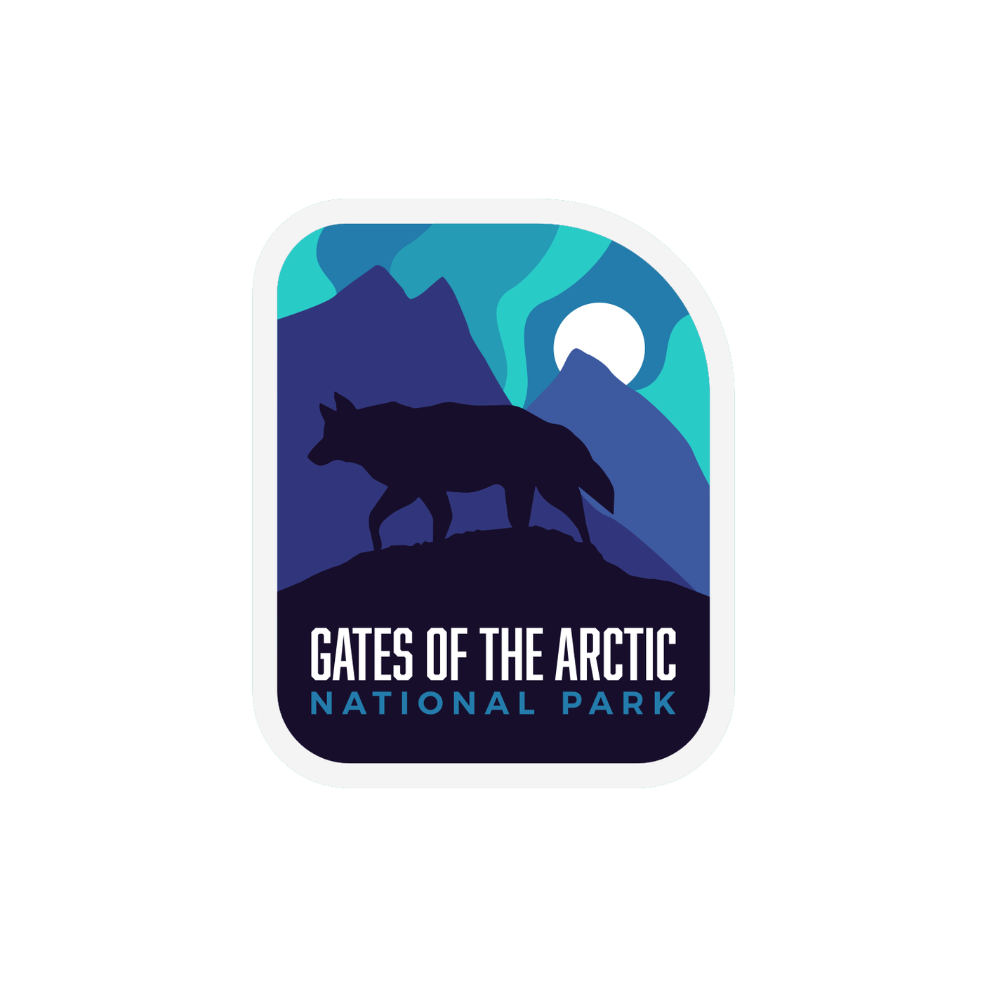 Gates of the Arctic National Park Sticker