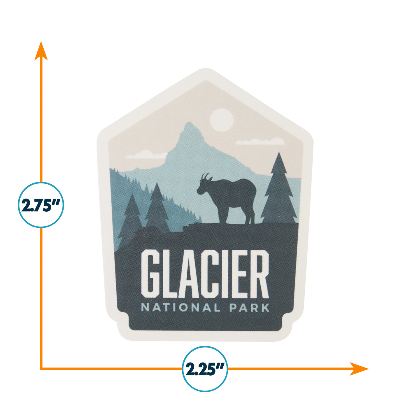 Glacier National Park Sticker