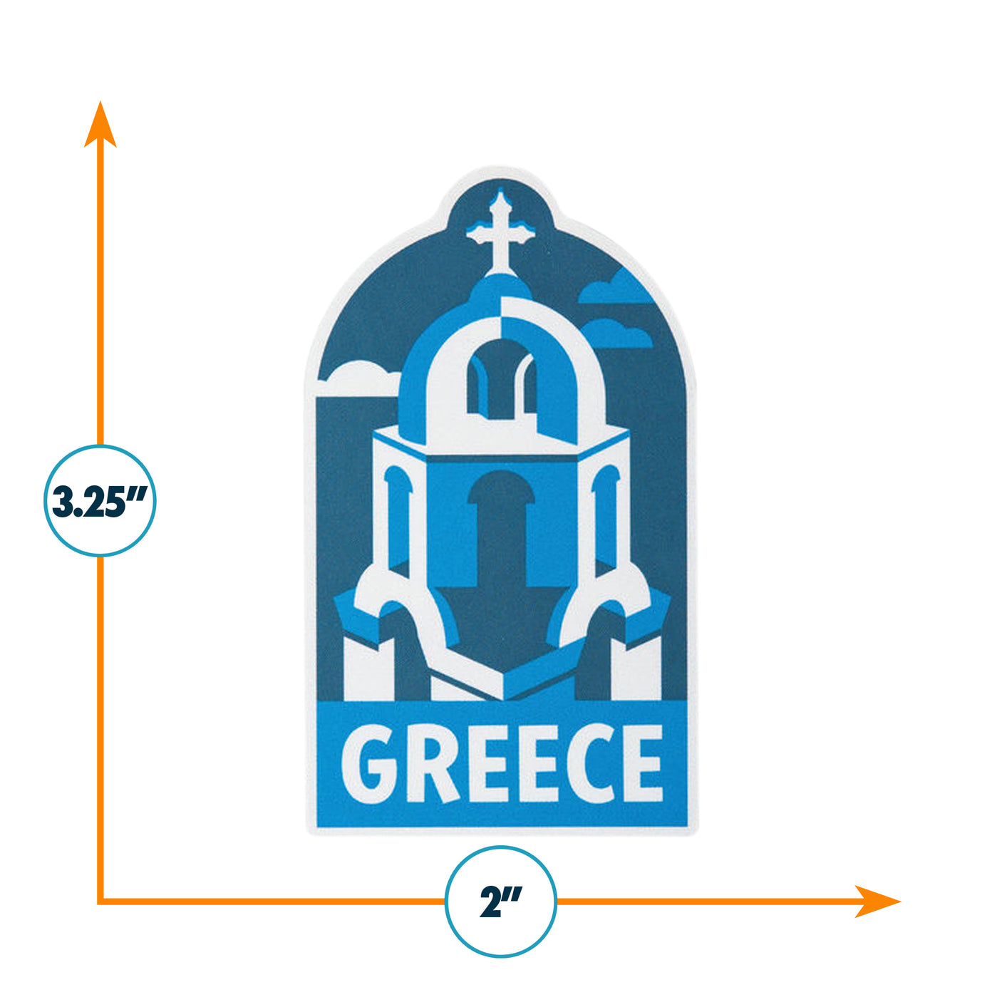 Greece Sticker