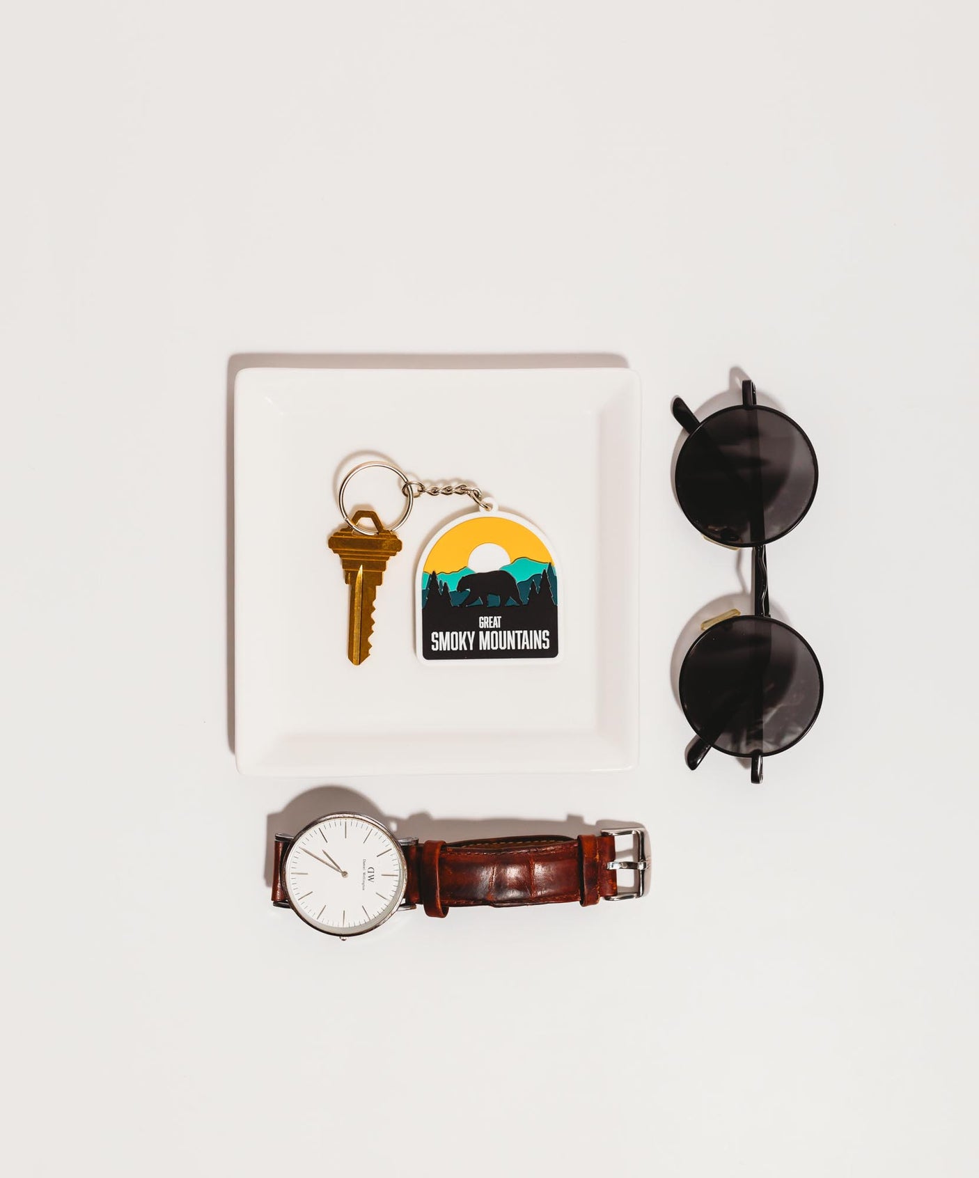 Great Smoky Mountains National Park PVC Keychain