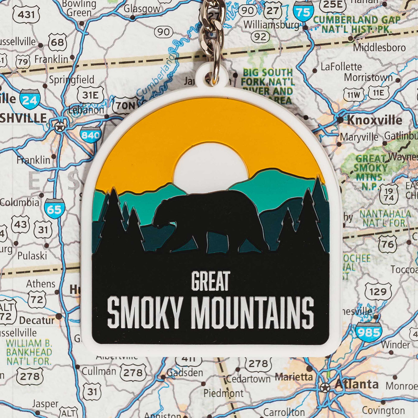 Great Smoky Mountains National Park PVC Keychain