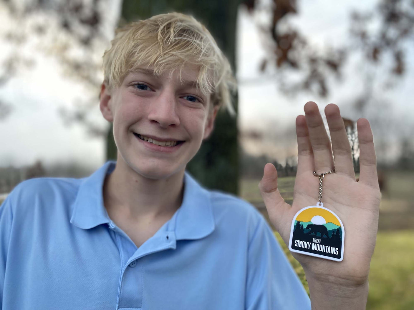 Great Smoky Mountains National Park PVC Keychain