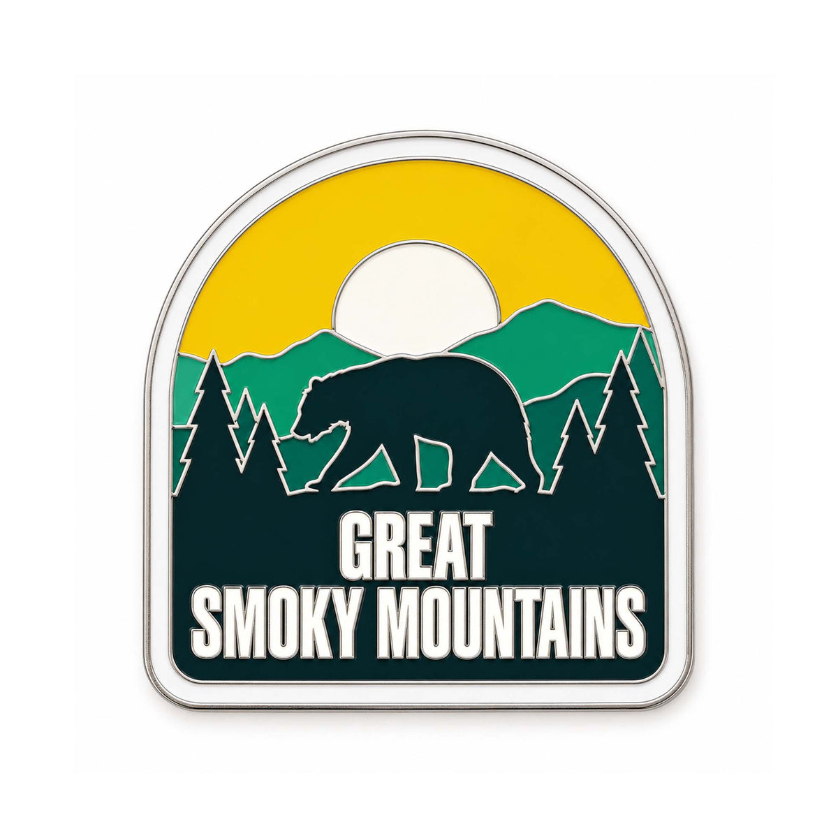 Great Smoky Mountain National Park Enamel Pin