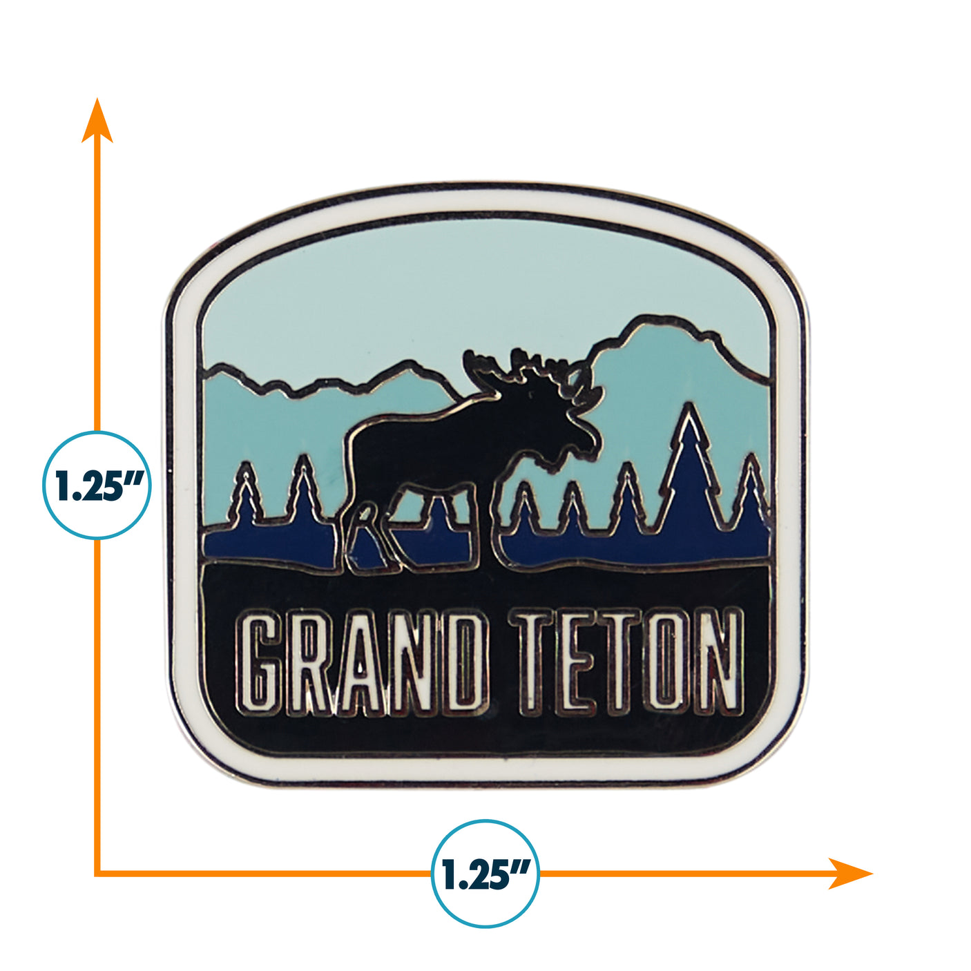 Grand Teton National Park Enamel Pin