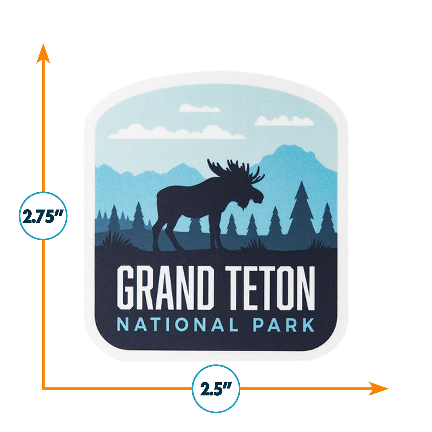 Grand Teton National Park Sticker
