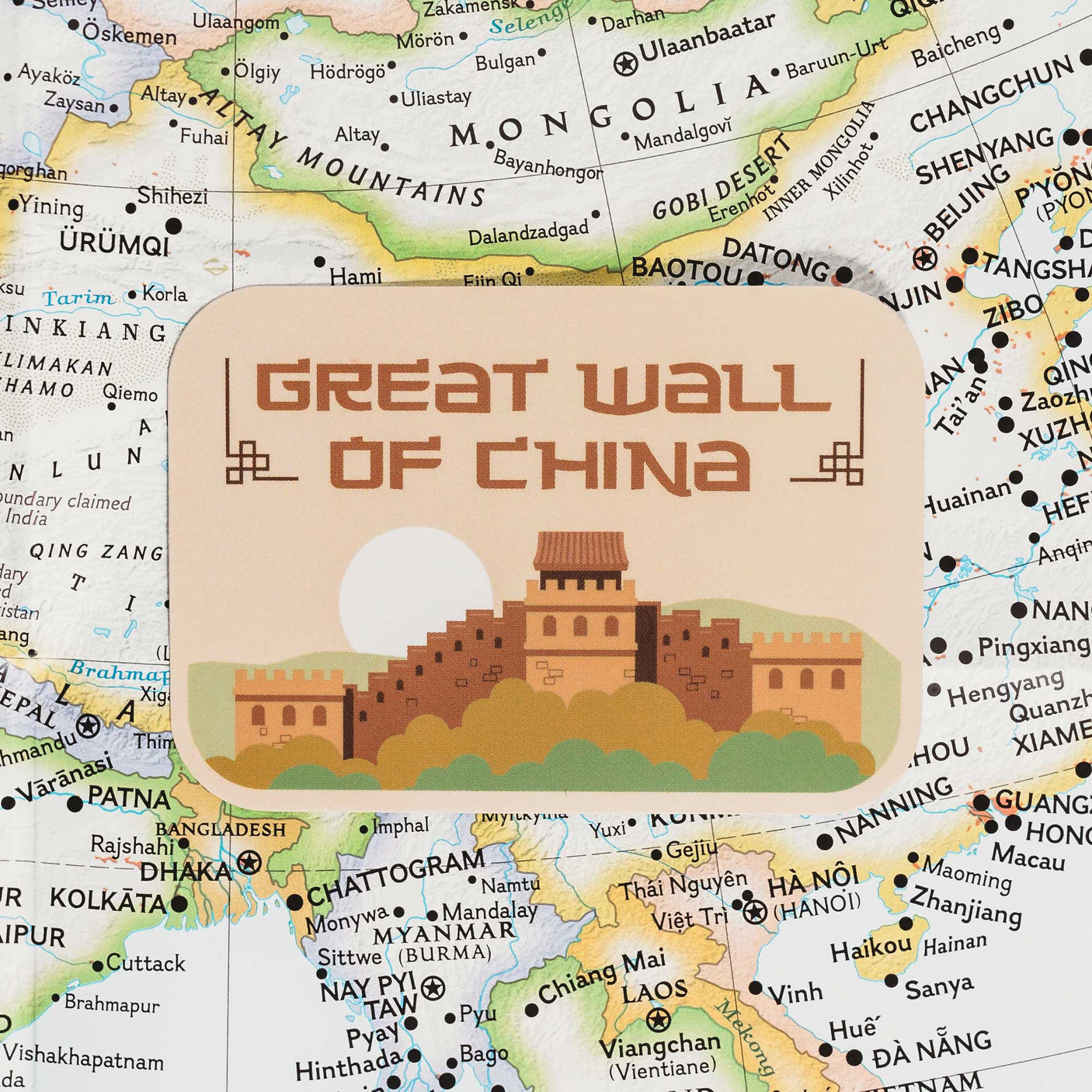 Great Wall of China Sticker