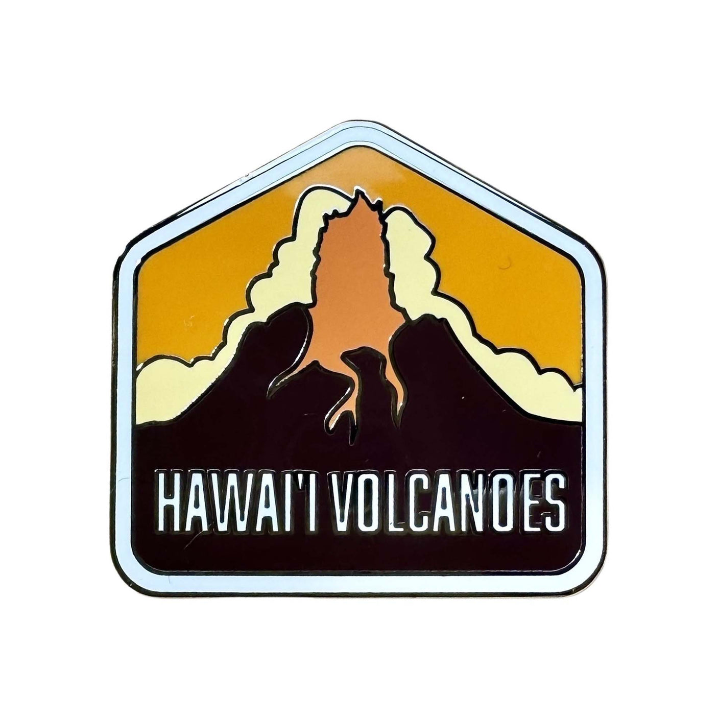 Hawaii Volcanoes National Park Enamel Pin