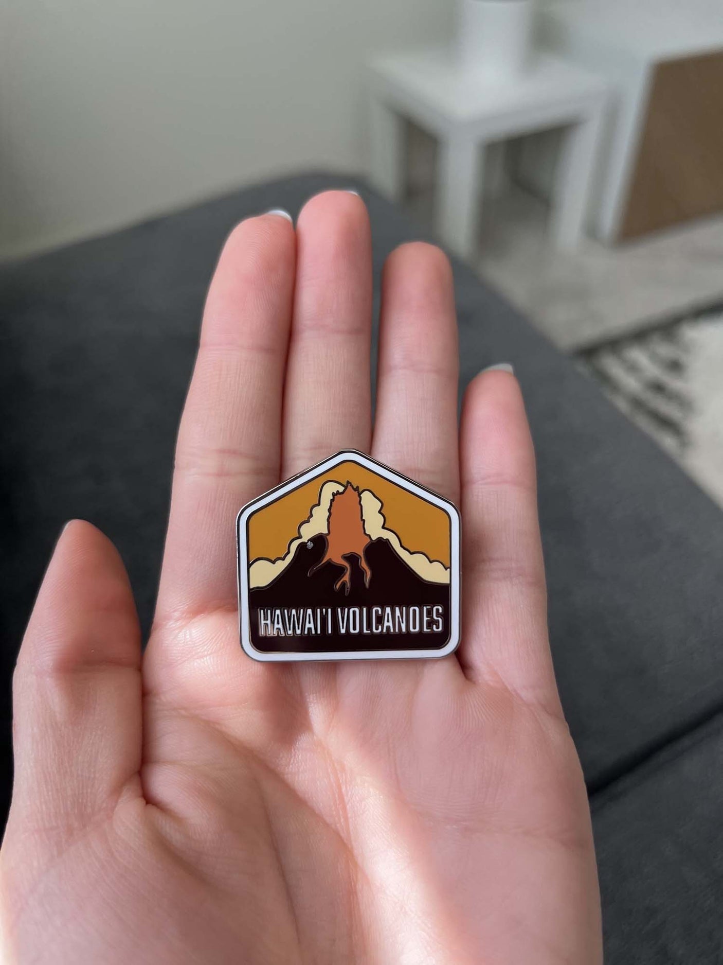 Hawaii Volcanoes National Park Enamel Pin