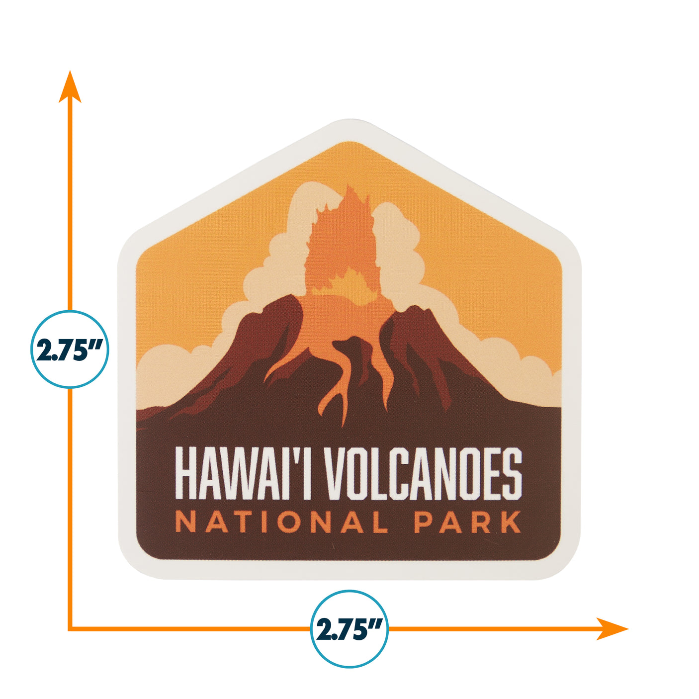 Hawaii Volcanoes National Park Sticker